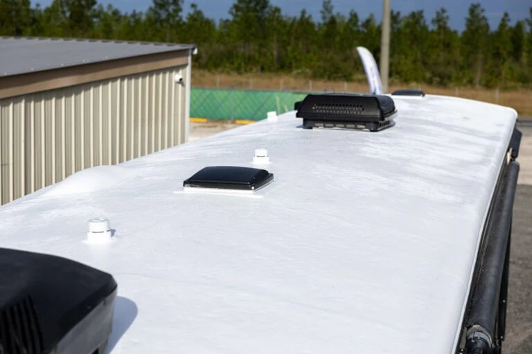 Top of RV roof