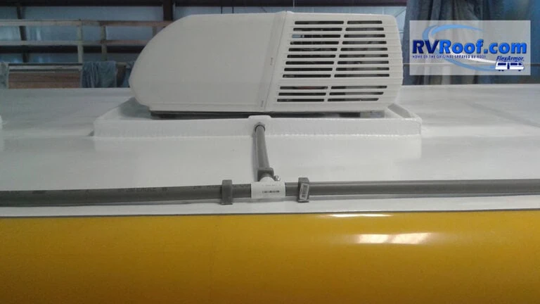 ac unit on top of rv