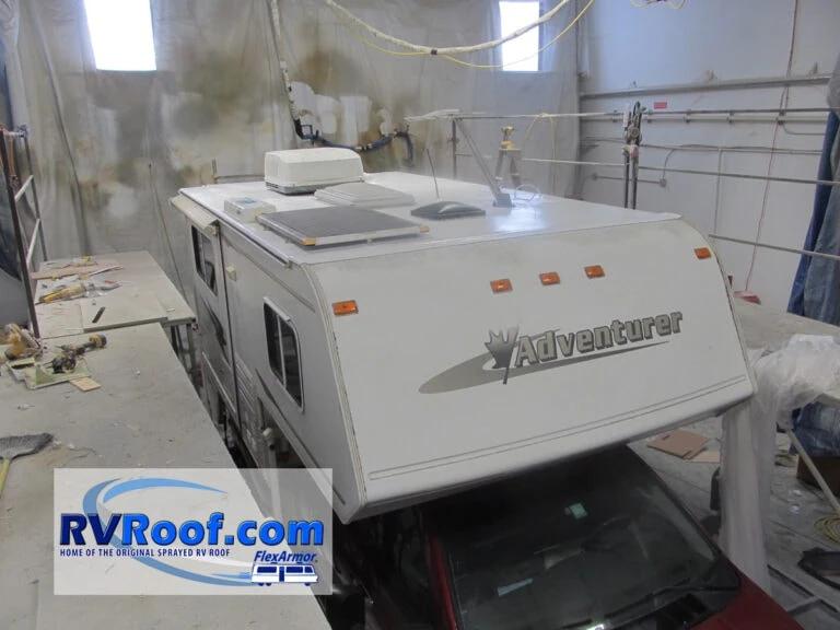 custom roof on adventurer camper